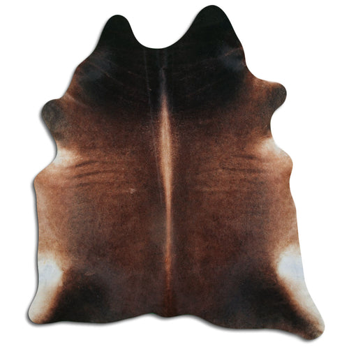 Brown Cowhide Rug XXL