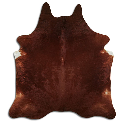 Brown Cowhide Rug XXL