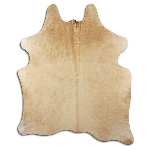 Brown Cowhide Rug L