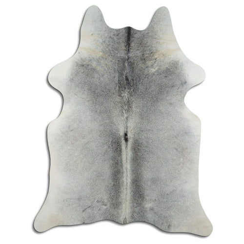 Grey Cowhide Rug L