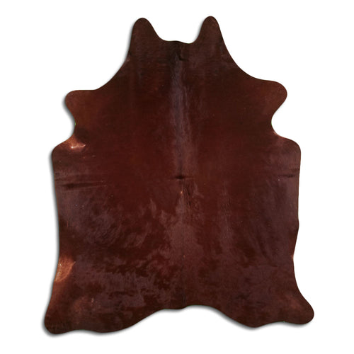 Brown Cowhide Rug XL