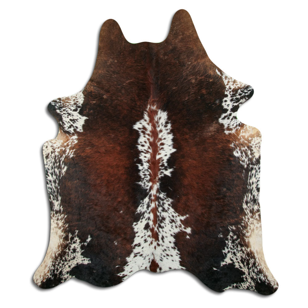 Tricolor Cowhide Rug XXL