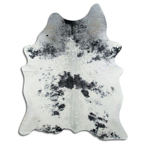 Black & White Cowhide Rug XXL