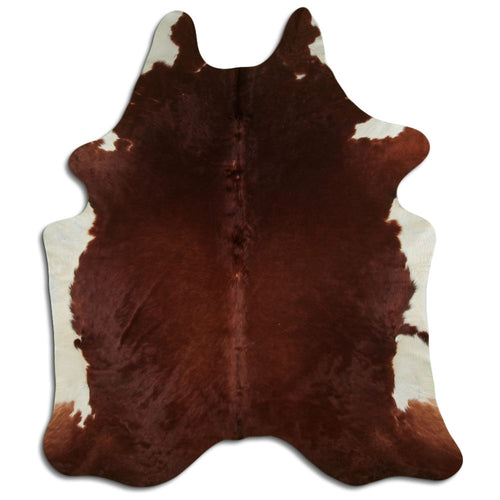 Brown Cowhide Rug XXL