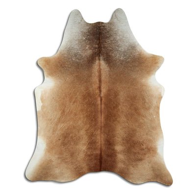 Brown Cowhide Rug L