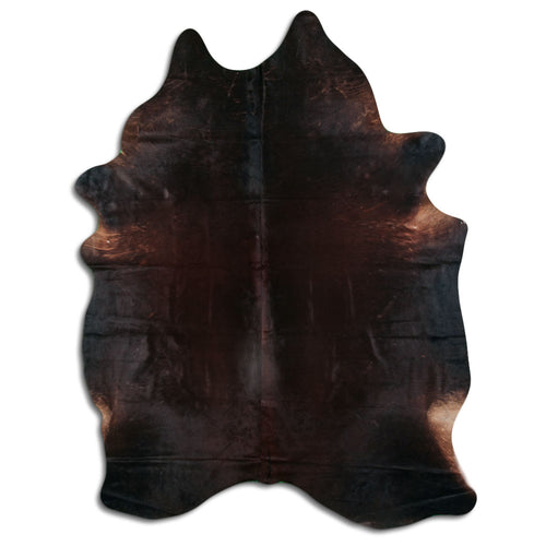 Brown Cowhide Rug XXXL