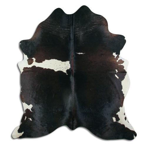 Black & White Cowhide Rug XL