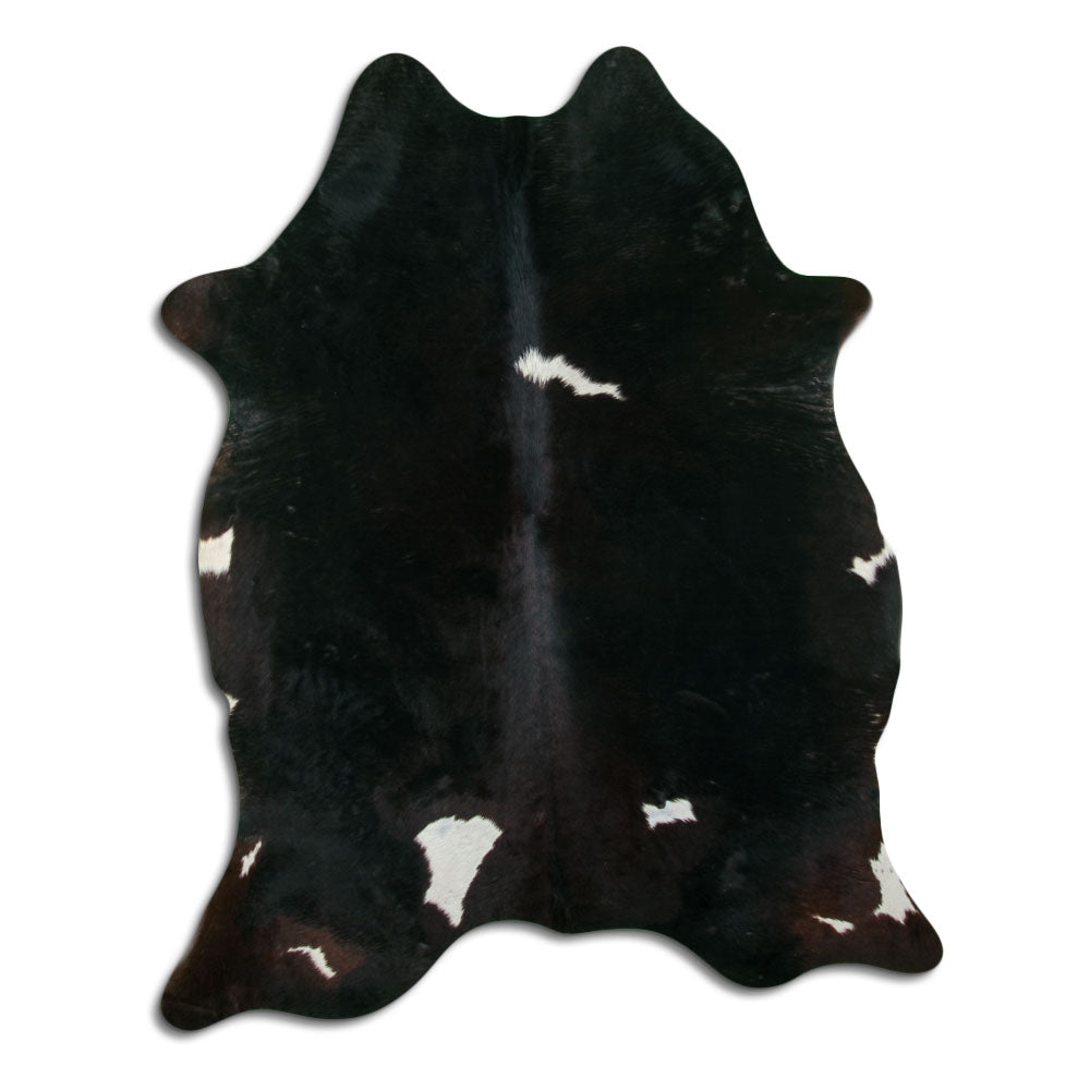 Black & White Cowhide Rug XXL