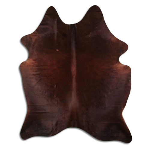 Brown Cowhide Rug XXL