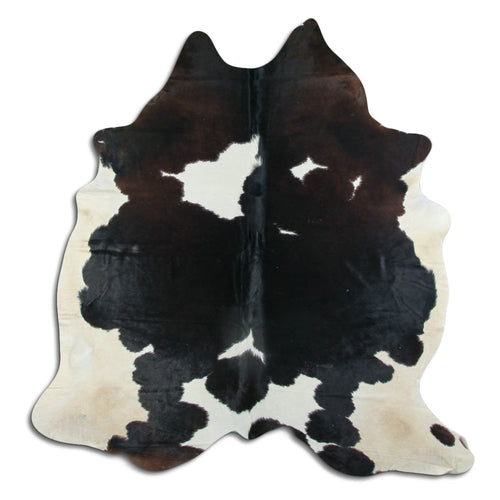 Black & White Cowhide Rug XL