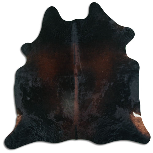 Brown Cowhide Rug M