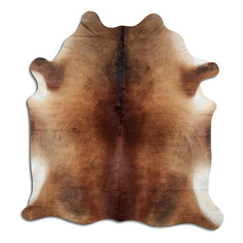 Brown Cowhide Rug XXL