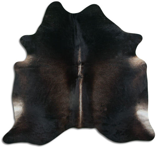 Brown Cowhide Rug L