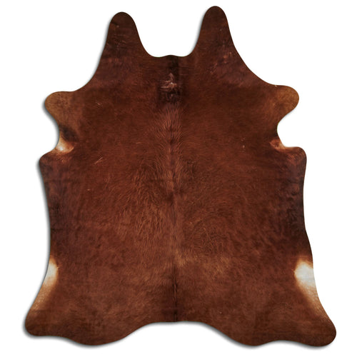 Brown Cowhide Rug XXL