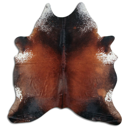 Brown Cowhide Rug XXL