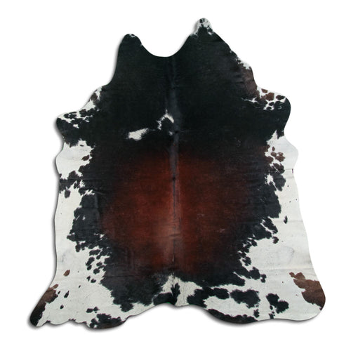 Tricolor Cowhide Rug L