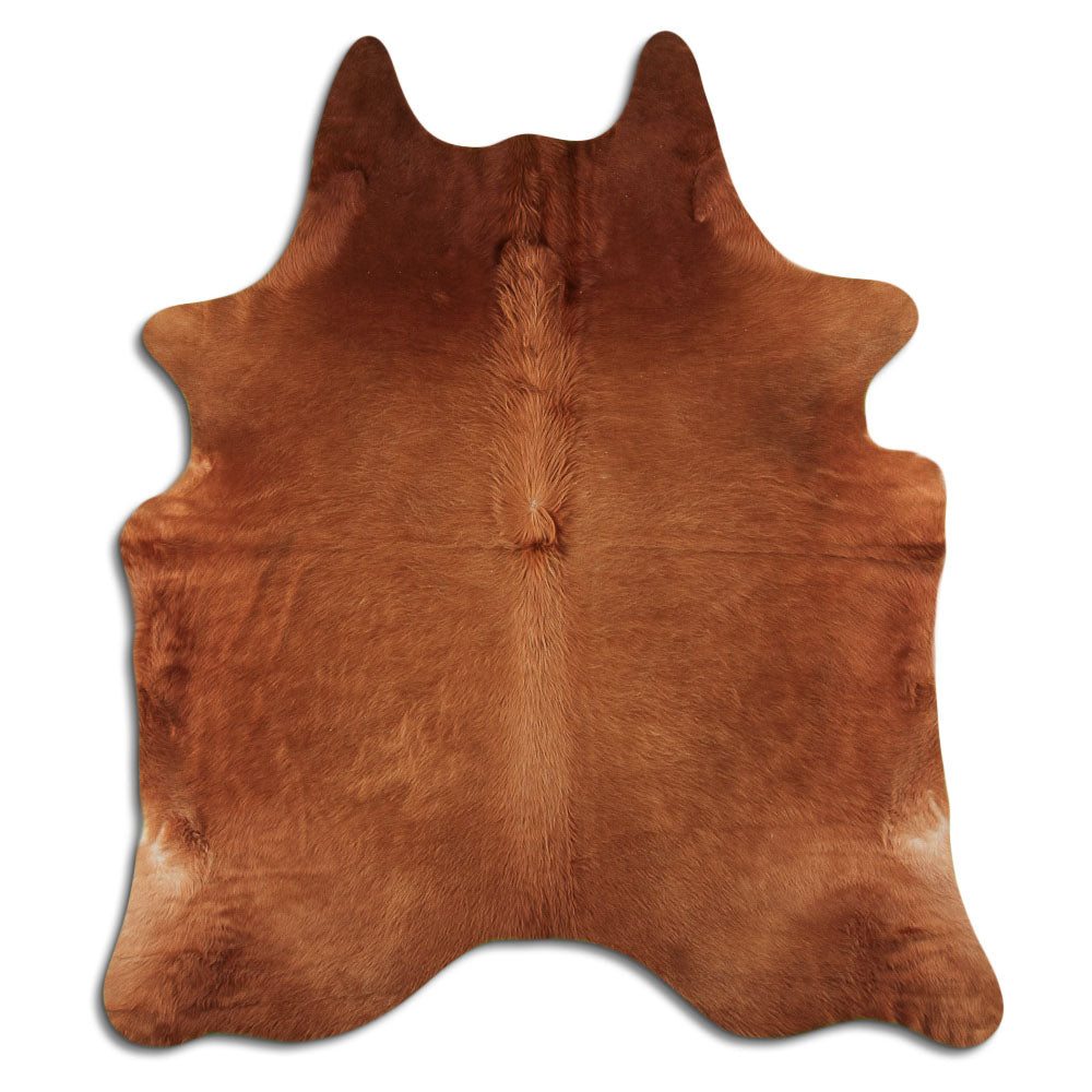 Brown Cowhide Rug XXL