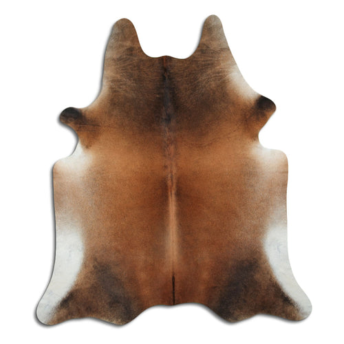 Brown Cowhide Rug XXL