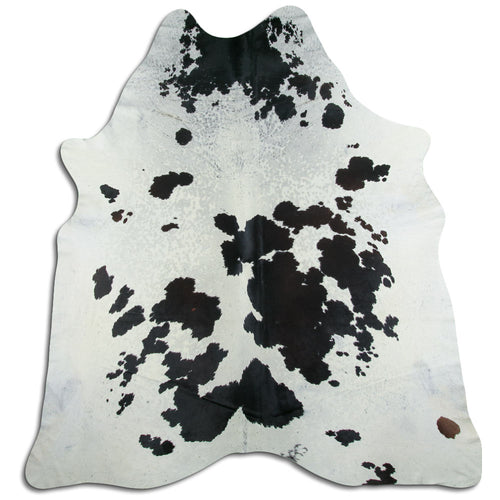 Black & White Cowhide Rug XXL