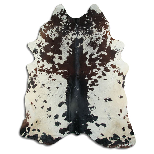 Tricolor Cowhide Rug XXXL