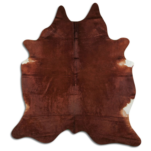 Brown Cowhide Rug XXL