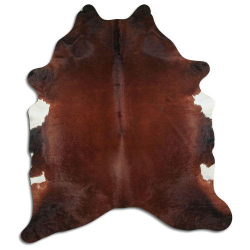 Brown Cowhide Rug XXXL