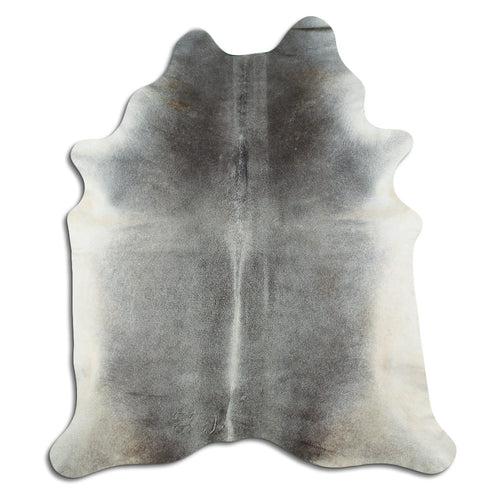 Grey Cowhide Rug L