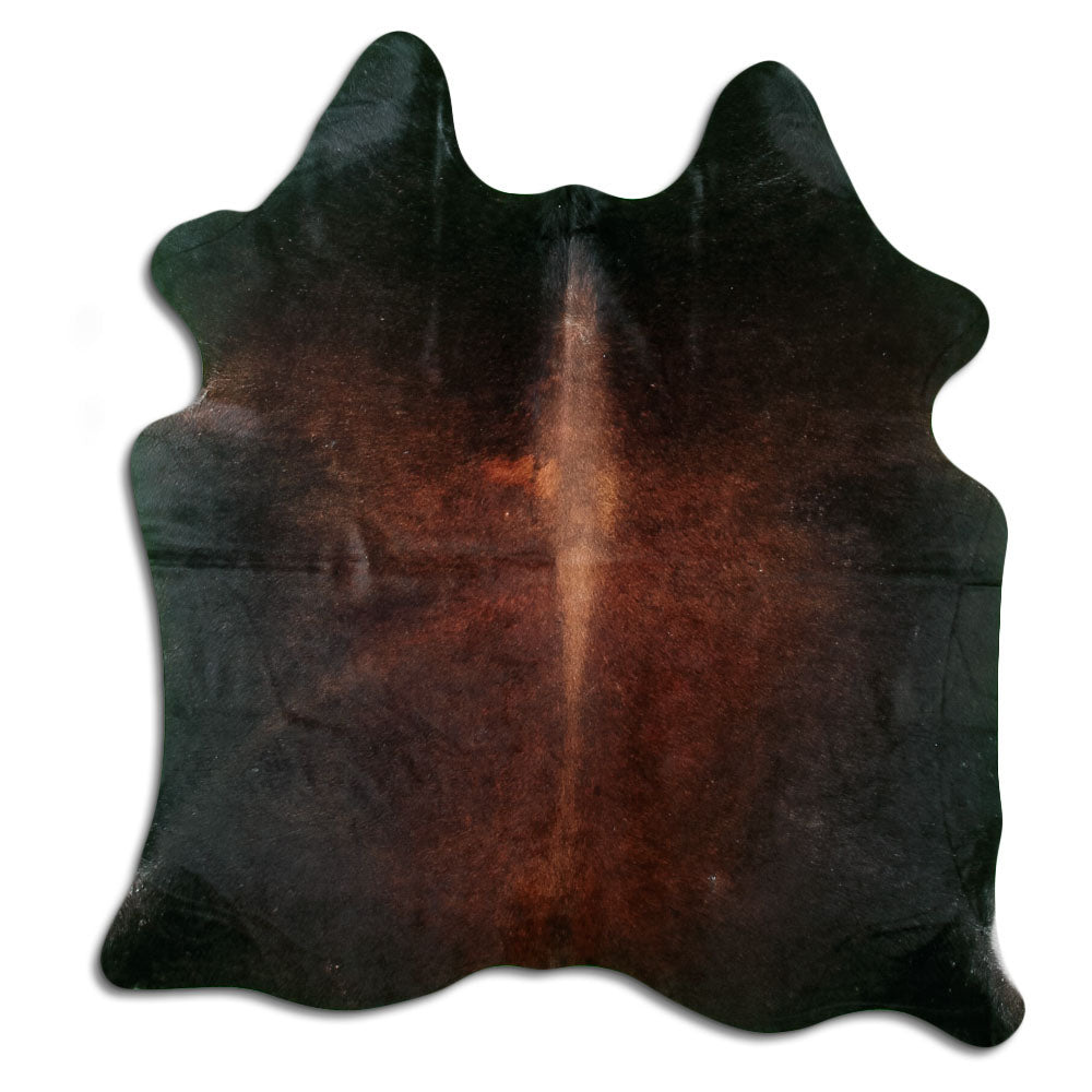 Brown Cowhide Rug M