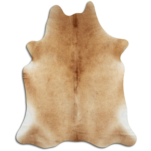 Brown Cowhide Rug L