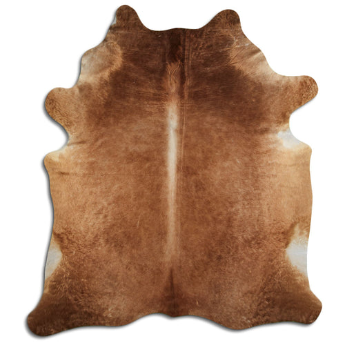 Brown Cowhide Rug XXL