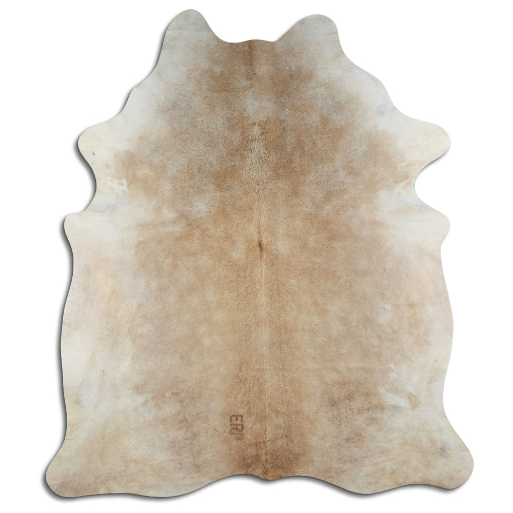 Tan Grey Cowhide Rug XL