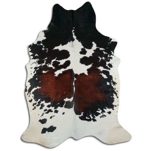 Tricolor Cowhide Rug XXL
