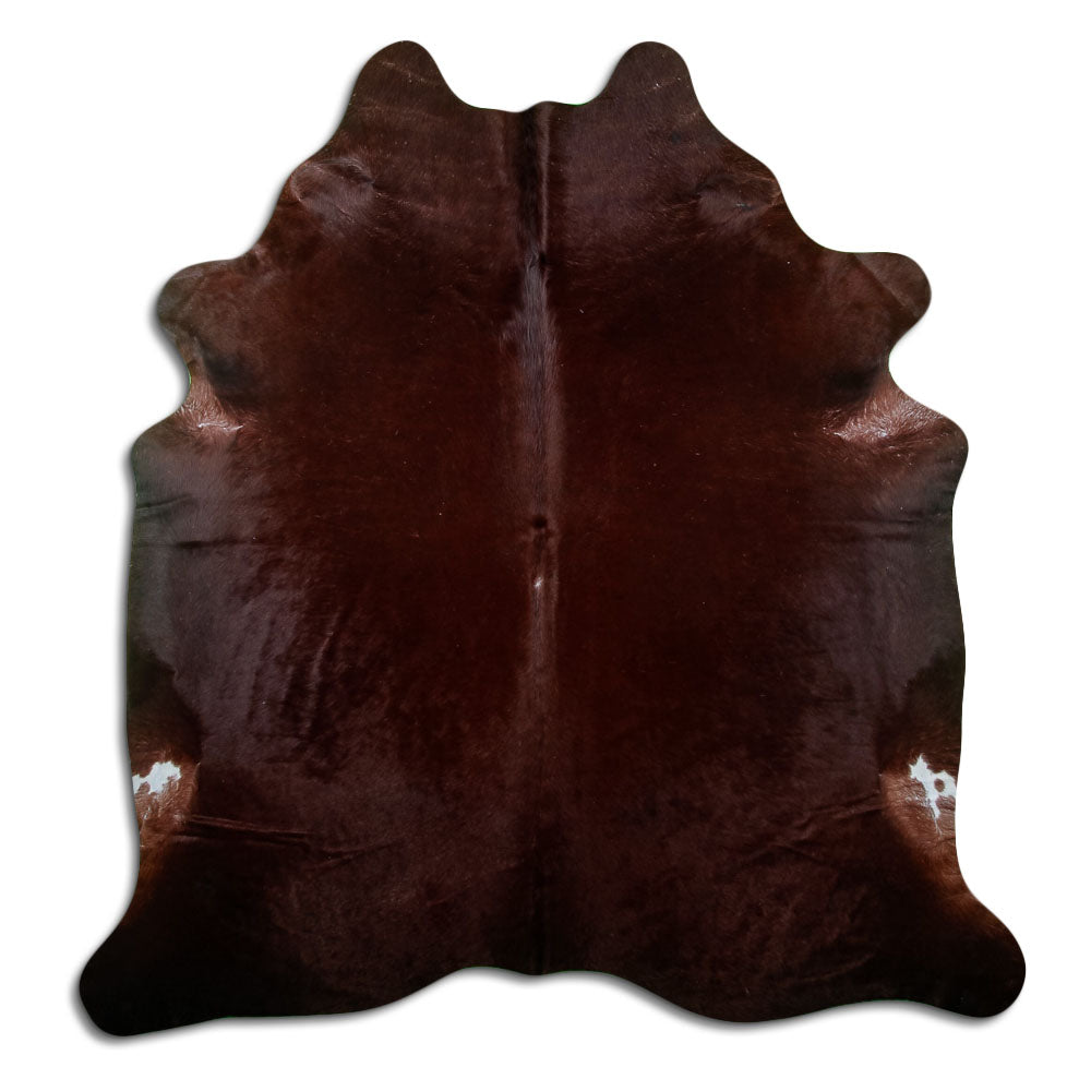 Brown Cowhide Rug XL