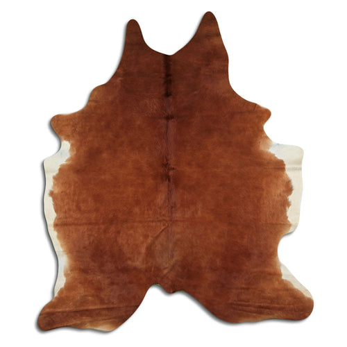 Brown Cowhide Rug XXL