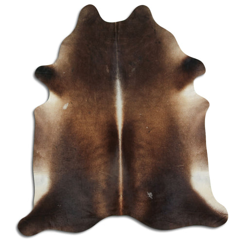 Brown Cowhide Rug XL