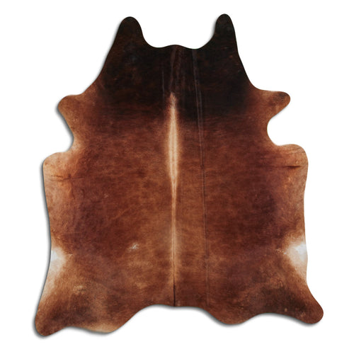 Brown Cowhide Rug XXL