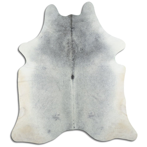 Grey Cowhide Rug L