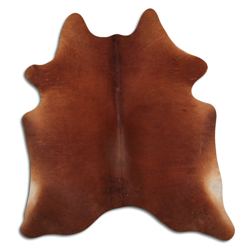 Brown Cowhide Rug M