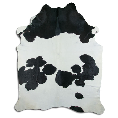 Black & White Cowhide Rug XXXL