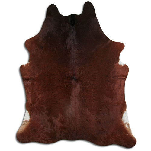 Brown Cowhide Rug XXL