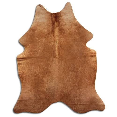 Brown Cowhide Rug L