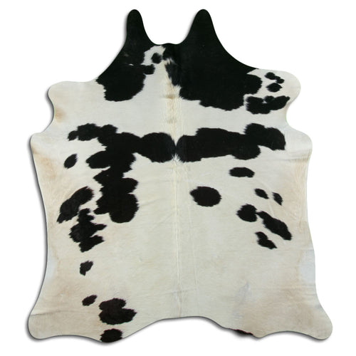 Black & White Cowhide Rug L