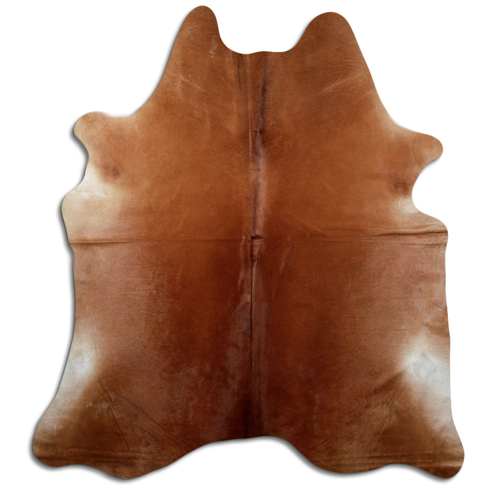 Brown Cowhide Rug XXL