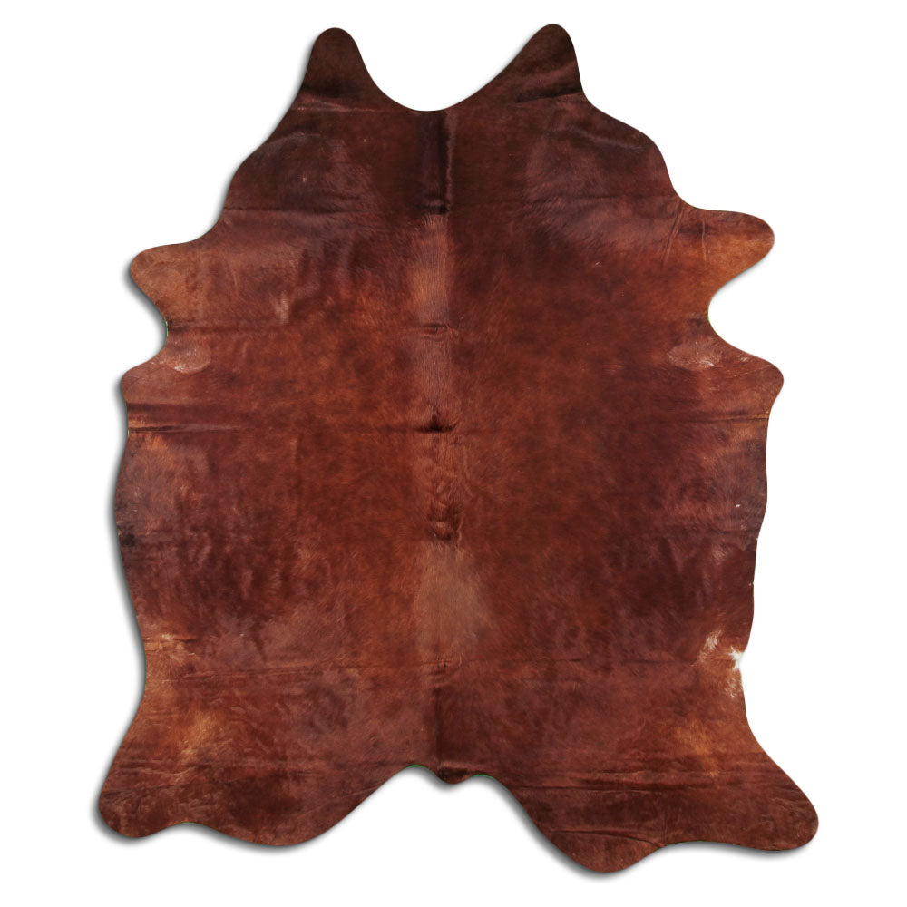 Brown Cowhide Rug XXL