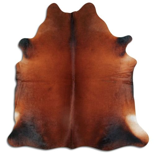 Brown Cowhide Rug XL