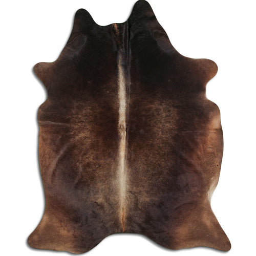 Brown Cowhide Rug XXL