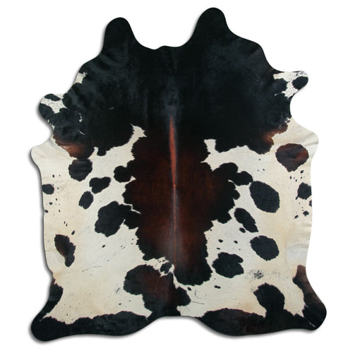 Tricolor Cowhide Rug XXL
