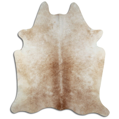 Brown Cowhide Rug L