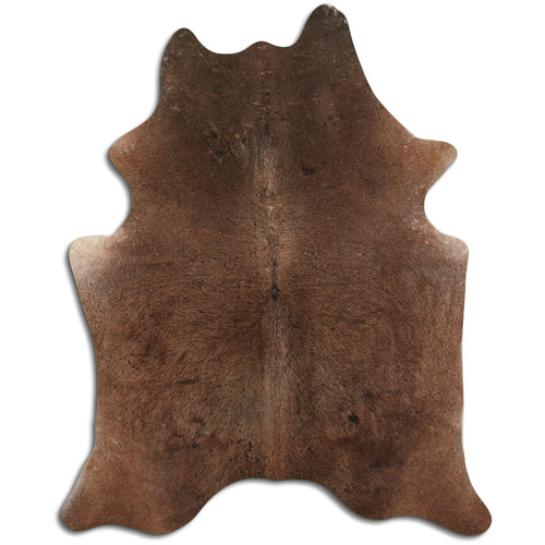 Tan Grey Cowhide Rug XL