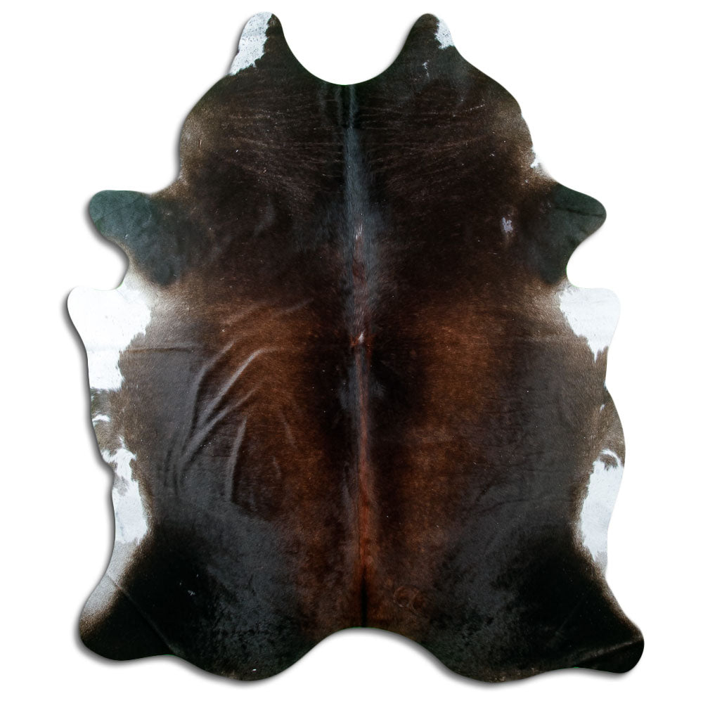 Brown Cowhide Rug XXL